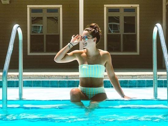Poolside