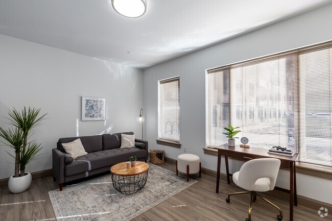 1HAB, 1BA - Sala de estar - 133 South East Commons