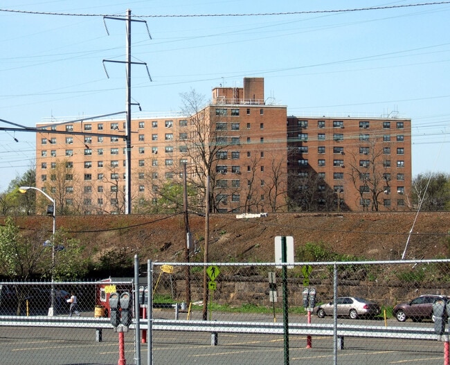 View from the northeast - J. William Farley Towers