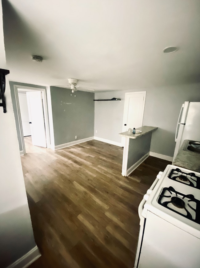 Living Room / Kitchen - 7901 Provident St Unit Ground Floor