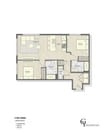 Explore the elegant layout of the 5 on Canal residence, designed for contemporary living.