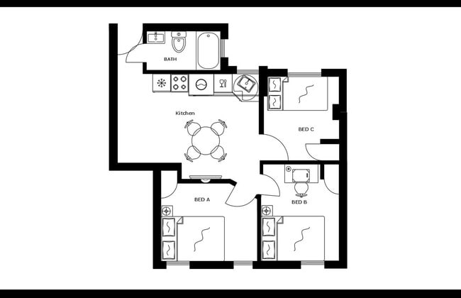 Photo - Room in Shared 3 bed/1 bath home Unit B