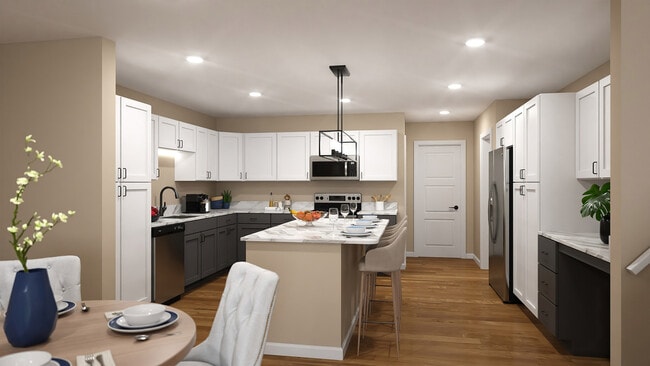 Kitchen - Terrapin Run Townhomes