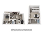 Platform - 2 Bed, 2 Bath, 944 sq. ft.