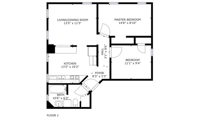 Photo - Stunning 2BR Queen Anne Victorian in East Rock | Bay Windows | In-Unit W/D | Parking Included Unit 2