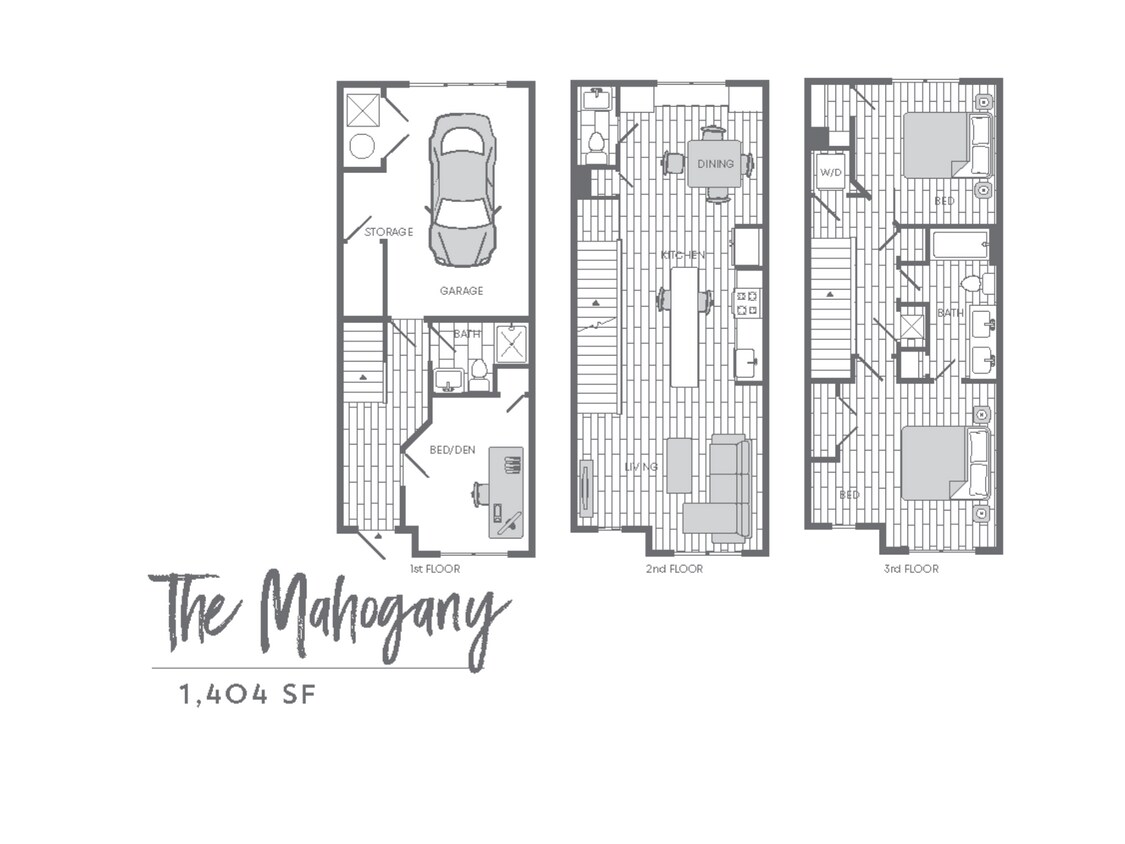 Floor Plan - The Mahogany