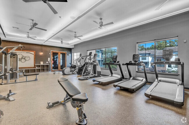Fitness Center - Townhomes at Woodmill Creek