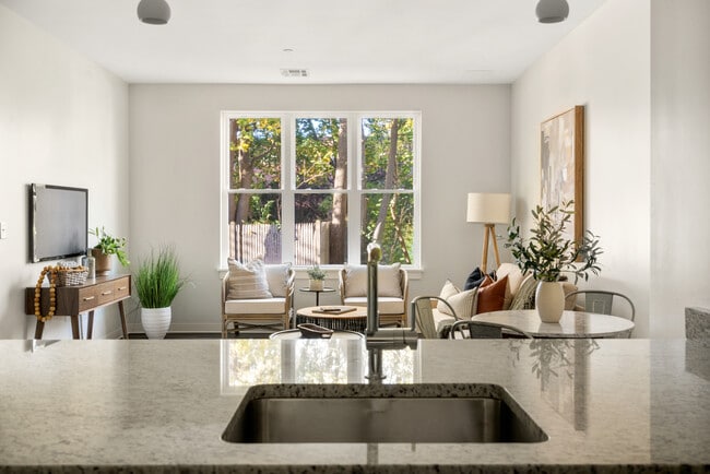 Living Space from Kitchen View