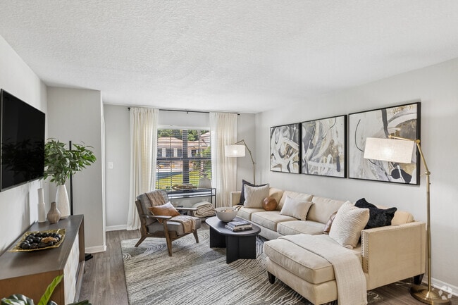 1BR, 1BA - 800SF - Living Room