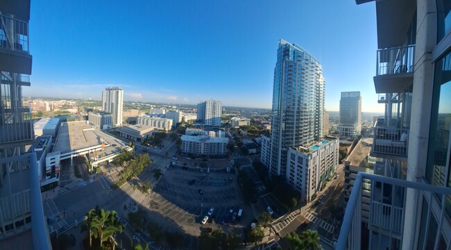 Panoramic balcony view - 777 N Ashley Dr Unit Skypoint 2009