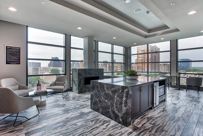 Resident sky lounge with a stunning view