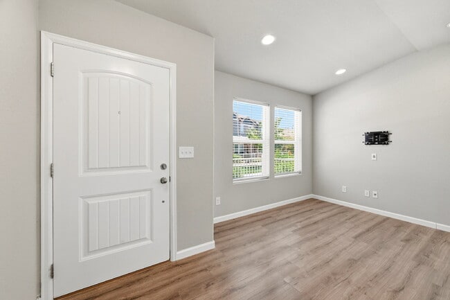 Photo - $1,945.95, 2-bed, 2.5-bath, located in Colorado Springs with a one-car extended garage.