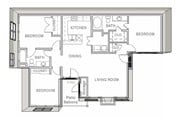 3BR/2BA
