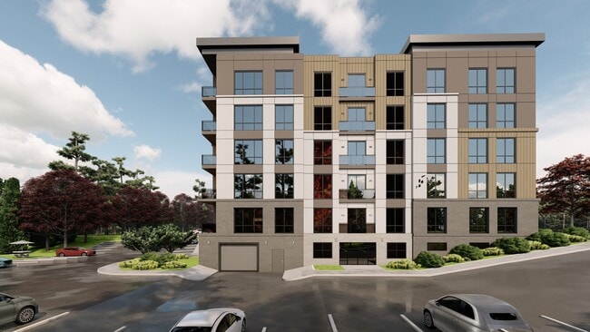 Exterior Rendering Side - Residences at Patapsco 55+