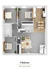 Landmark - Floor Plan 3x1.5