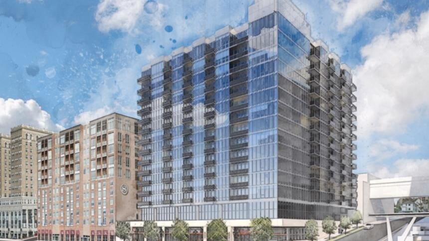 Rendering - The Lakeview Apartments