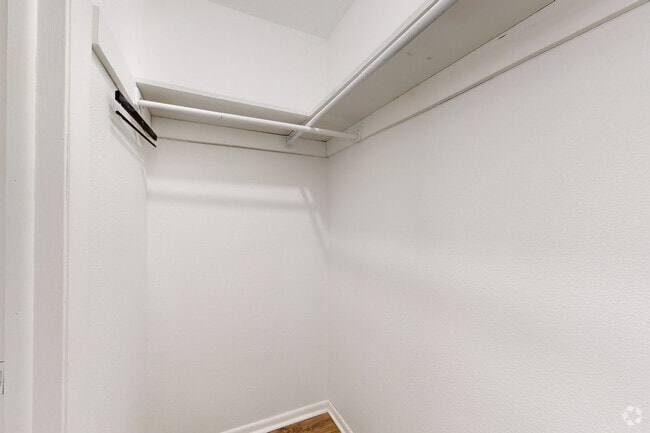 1BR, 1BA - 700SF - Closet - Julia Court Cottages