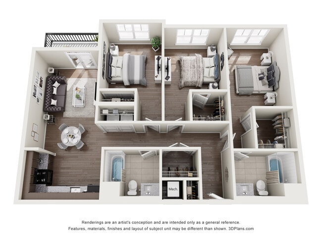 Floor Plan 3B