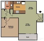 1 BED / 1 BATH