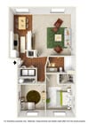 Spring Creek 2x1 Large floor plan Creekside & Spring Creek