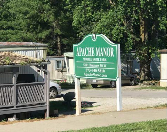 Signage - Apache Manor MHC