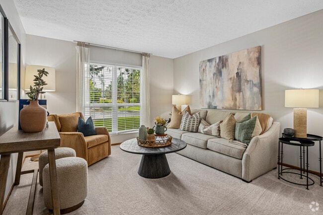 2BR, 1BA - 855SF - Living Room