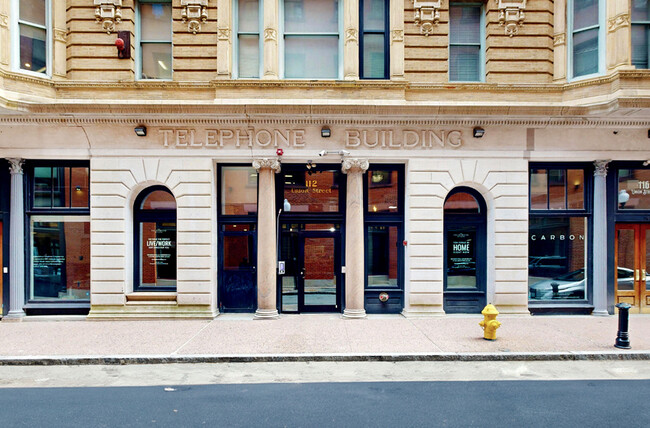 The Telephone Building exterior - Telephone Building Apartments