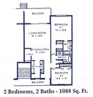 2BR/2BA