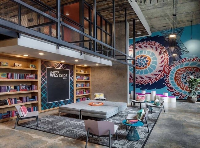 Library with lounge seating