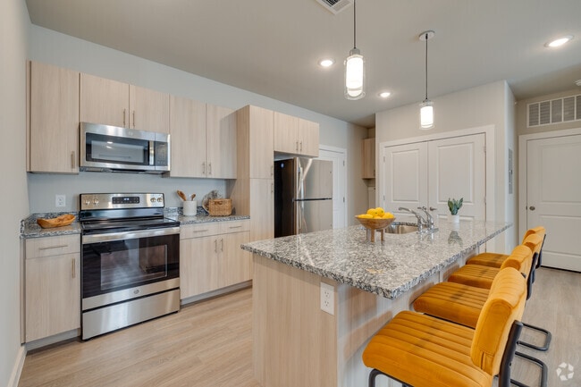 2BD, 2BA- 1,214SF- Kitchen Area - Park 107