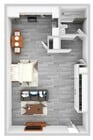 Studio Furnished Premium
