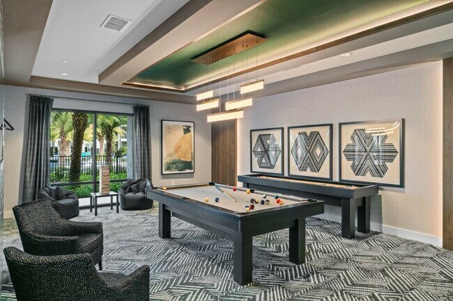 Integra Palms offers Gaming Room with Billiards Table - Integra Palms Apartments