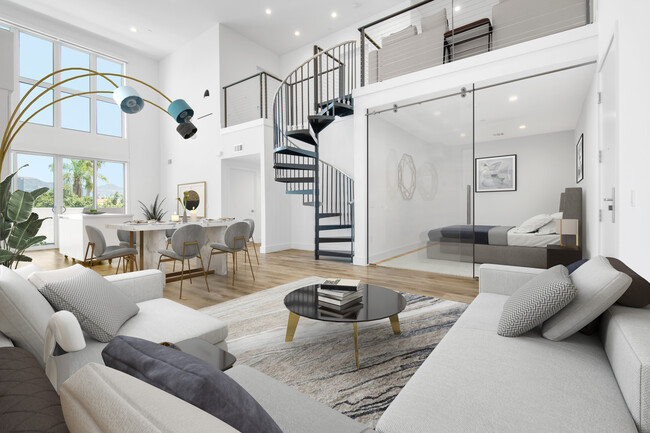 3BR, 2BA Loft + Den (Unit 406)