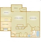 1BR/1BA
