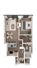 O22 floor plan Neveseno