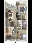 Explore this contemporary apartment design featuring a functional layout for modern living.