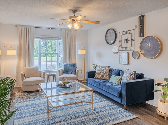 Modern Design & Hardwood-Style Flooring - Stone Ridge Apartments