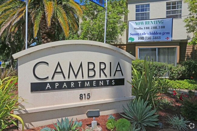 Cambria Sign - Cambria Apartments