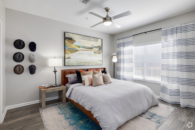 2BR, 2BA - 1,234SF - Bedroom
