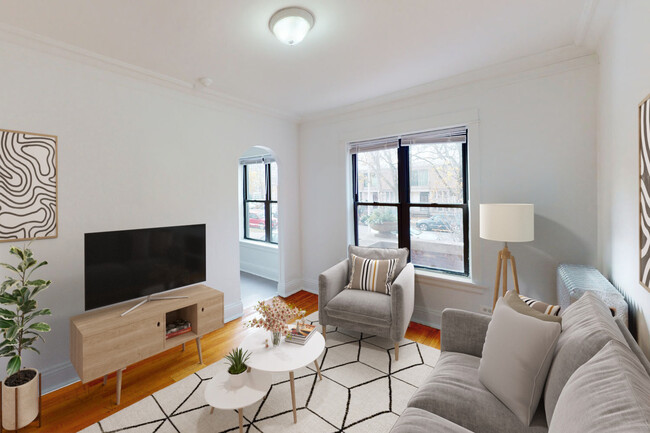 Dining/Living room - 5457-5459 S. Blackstone Avenue Apartments