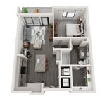A3 floor plan Wellen