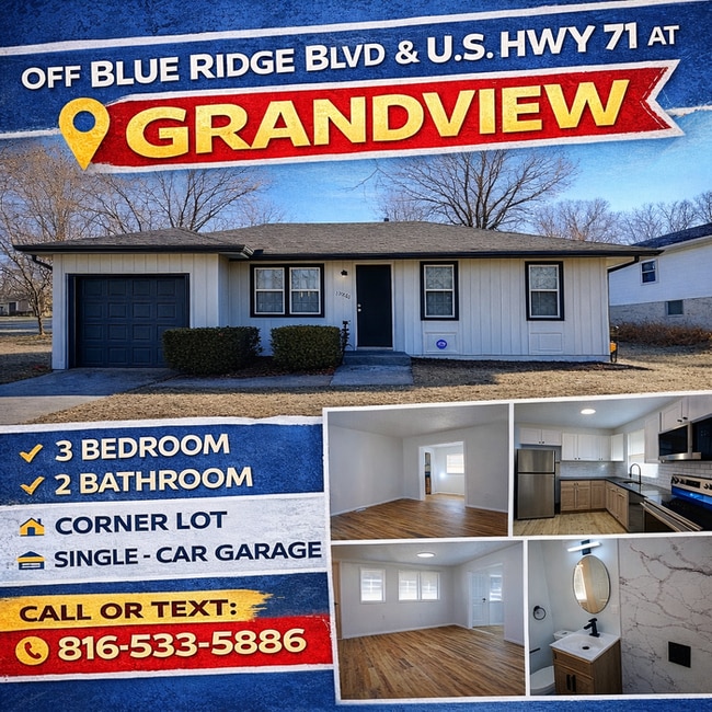 Building Photo - Cozy 3 bedrooms and 1 bath in a corner lot off Blue Ridge Blvd and U.S. Hwy 71 at Grandview, MO