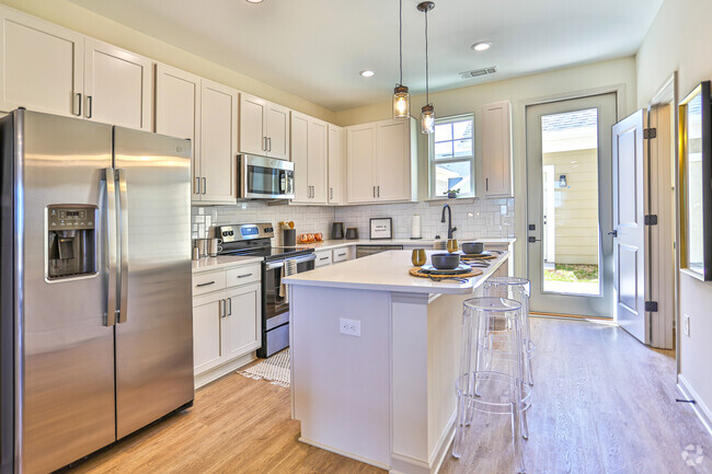 Kitchen - Townes at McCullough Rental