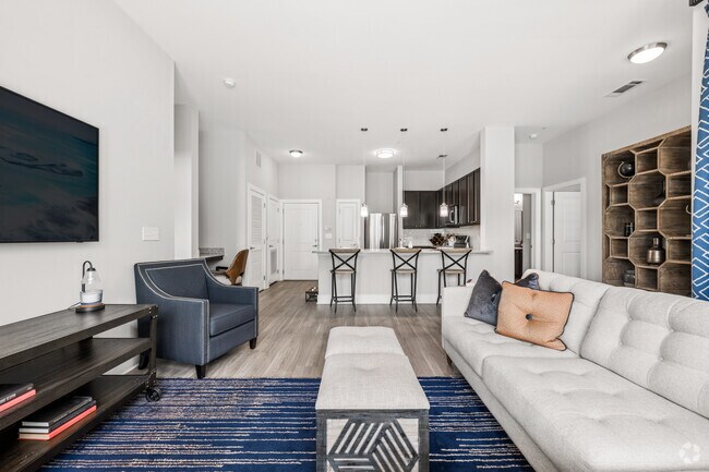 B4 2BR, 2BA - 1,278SF - Living Room