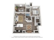 1 Bedroom | 1 Bath | 828 SF | Renovated
