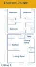 3 bedroom