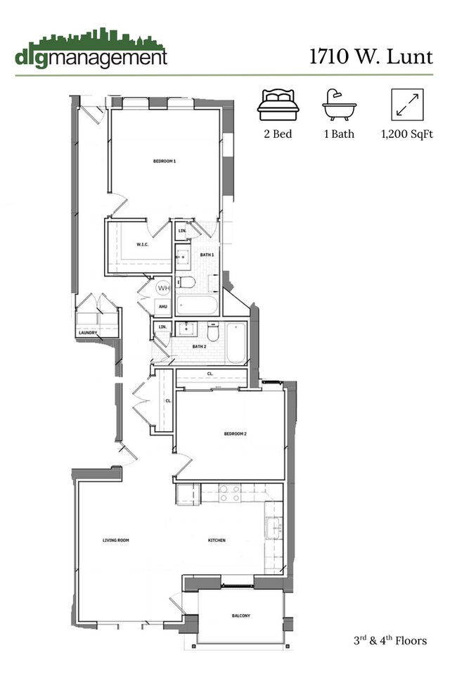 Photo - 1712 W Lunt Ave Unidad 1710-3