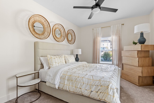 Spacious bedrooms that feel like home