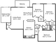 3BR/1.5BA