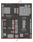 A1 floor plan The Michael At Presidio